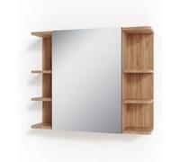 Vicco Armoire de Toilette Fynn, Chêne de Force doré, 79.6x64cm