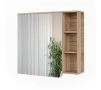 Vicco Armoire de Toilette Karen, Sonoma/Anthracite, 80x75cm