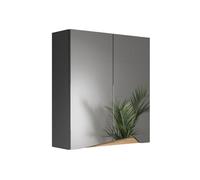Vicco Armoire de Toilette Marelle, Anthracite/Artisan, 60x67cm avec étagère réglable en Hauteur, adapté à la Fixation Murale et Compatible avec Les Meubles Marelle