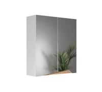 Vicco Armoire de Toilette Marelle, Blanc/Artisan, 60x67cm avec étagère réglable en Hauteur, adapté à la Fixation Murale et Compatible avec Les Meubles Marelle