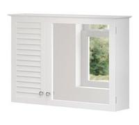 Vicco Armoire de Toilette Riad, Blanc, 68 x 49 cm avec 2 Portes