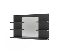 Vicco Armoire de Toilette Wilbur, Anthracite, 78x50cm avec des étagères