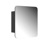 Vicco Armoire de Toilette Zino, Anthracite, 60x50cm avec des étagères