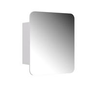 Vicco Armoire de Toilette Zino, Blanc, 60x50cm avec des étagères, Ordre et élégance pour Chaque Salle de Bain