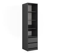 Vicco Armoire Elmo, Anthracite, 50x200cm