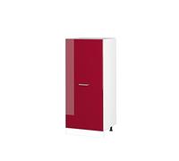 Vicco Armoire Haute R-Line, Rouge Bordeaux Haute Brillance/Blanc, 60 cm
