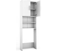 Armoire machine à laver , 64x190cm, Blanc, Blanc, Vicco