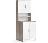 Vicco Armoire machine à laver Liana, Sonoma, 70.5x190.5cm Sonoma G