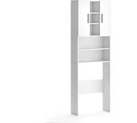 Vicco Armoire Machine à Laver Luis, Blanc, 64x190cm