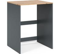 Vicco Armoire machine à laver Viktor, 68x88.2cm, Anthracite/chêne doré