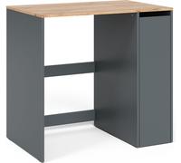 Vicco Armoire machine à laver Viktor, 93.6x88.2cm Meuble sous la machine à laver, Anthracite/chêne doré