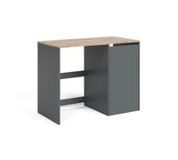 Vicco Armoire Machine à Laver Viktor Anthracite/Chêne doré 113.6x88.2cm | avec meuble sous évier