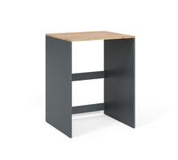 Vicco Armoire Machine à Laver Viktor, Anthracite/chêne doré, 68x88.2cm