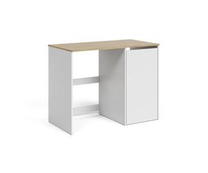Vicco Armoire Machine à Laver Viktor, Blanc/Chêne Artisan, 113.6x88.2cm | avec meuble sous évier