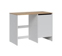 Vicco Armoire Machine à Laver Viktor, Blanc/Chêne Artisan, 119.6x88.2cm avec 1 Porte, pour Un Rangement Peu encombrant au-Dessus des Machines à Laver