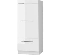 armoire micro-ondes Fame-Line, 60 cm, Blanc Haute brillance, Vicco
