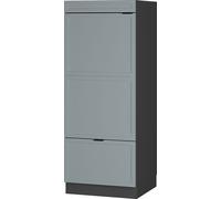 Vicco Armoire micro-ondes Fame-Line, 60 cm, Bleu clair-gris/Anthracite