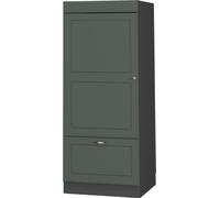 Vicco Armoire micro-ondes Fame-Line, 60cm, Vert Or Campagne/Anthracite