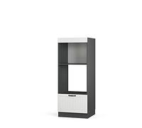armoire micro-ondes Fame-Line, 60 cm ouvert, Blanc campagne, Vicco