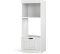 armoire micro-ondes Fame-Line, 60 cm ouvert, Blanc campagne, Vicco