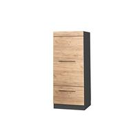 Vicco Armoire Micro-Ondes Fame-Line, Chêne doré, 60cm