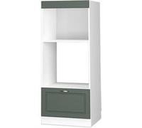 Vicco Armoire micro-ondes Fame-Line, Vert Or Campagne, 60cm ouvert Vert Or Campagne G