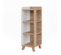 Vicco Armoire Midisch Karen, Sonoma/Blanc, 30x90cm