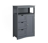 Vicco Armoire Midischrank Bianco, Gris, 56x86.5cm