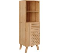 Vicco Armoire Midischrank Lucie, 40x124cm, Bambou