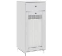 Vicco Armoire Midischrank Malte, Blanc, 40x96cm Blanc