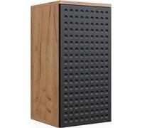 Vicco armoire murale de salle de bain Irma, 30 x 59 cm 2 compartiments, salle de bain, Chêne de force doré/Anthracite