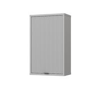 Vicco Armoire Murale Eliza, Gris, 40x65cm avec 2 étagères, adapté au Rangement Mural des Accessoires de Salle de Bain
