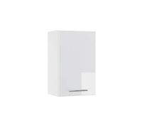 Vicco Armoire Murale Fame-Line, Blanc Haute Brillance, 45x72cm, à Fixation Murale pour Le Rangement des Accessoires de Salle de Bain