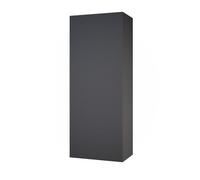 Vicco Armoire Murale de Salle de Bain Gloria, Anthracite/Sonoma, 33 x 84 cm avec 2 étagères