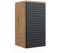 Vicco Armoire Murale de Salle de Bain Irma, Chêne de Force doré/Anthracite, 30 x 59 cm 2 Compartiments, Salle de Bain