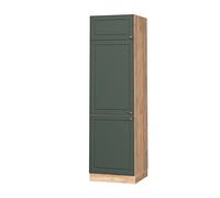 Vicco Armoire pour frigo Fame-Line, Vert Or Campagne, 60cm, à Combiner avec d'autres modules de la série Fame-Line