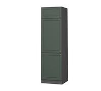 Vicco Armoire pour frigo Fame-Line, Vert Or Campagne/Anthracite, 60 cm