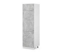 Vicco Armoire pour frigo R-Line, Béton, 60cm