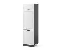 Vicco Armoire pour frigo R-Line, Blanc Campagne, 60cm