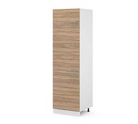 Vicco Armoire pour frigo R-Line, Sonoma/Blanc, 60 cm