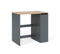 Vicco Armoire pour Machine à Laver Viktor, Anthracite/chêne doré, 93.6x88.2cm avec Compartiments et Porte, pour Un Rangement Peu encombrant au-Dessus des Machines à Laver