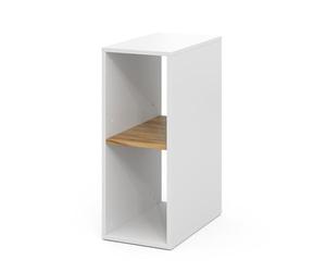 Vicco Armoire pour PC Tomy, Chêne Blanc/Force de l'or, 28.5x50cm