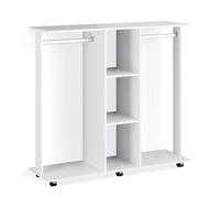 Vicco armoire Robbie, Blanc, 130 x 120 cm