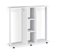 Vicco Armoire Robbie, Blanc, 130 x 120 cm