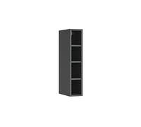 Vicco Armoire Suspendue Fame-Line, Anthracite, 15cm | Rangement ouvert · 3 Tablettes · Librement combinable · Profondeur - 32,5 cm · ✓ Tout à portée de main