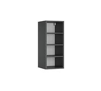 Vicco Armoire Suspendue Fame-Line, Anthracite, 30cm | Rangement ouvert · 3 Tablettes · Librement combinable · Profondeur - 32,5 cm · ✓ Tout à portée de main