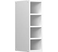 Vicco Armoire suspendue R-Line, 20 cm, Blanc/Blanc