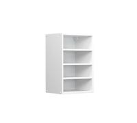 Vicco Armoire Suspendue R-Line, Blanc, 40cm | Rangement ouvert · 3 Tablettes · Librement combinable · Profondeur - 29 cm · ✓ Tout à portée de main