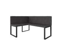 Vicco Banc d'angle Ravon, Anthracite, 120x150cm, adapté comme Banc de Salle à Manger pour Cuisines et espaces Repas