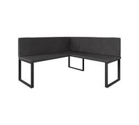 Vicco Banc d'angle Ravon, Anthracite, 150x150cm, adapté comme Banc de Salle à Manger pour Cuisines et espaces Repas